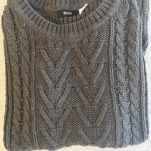Urban Outfitters Cableknit Sweater w/ Elbowpads